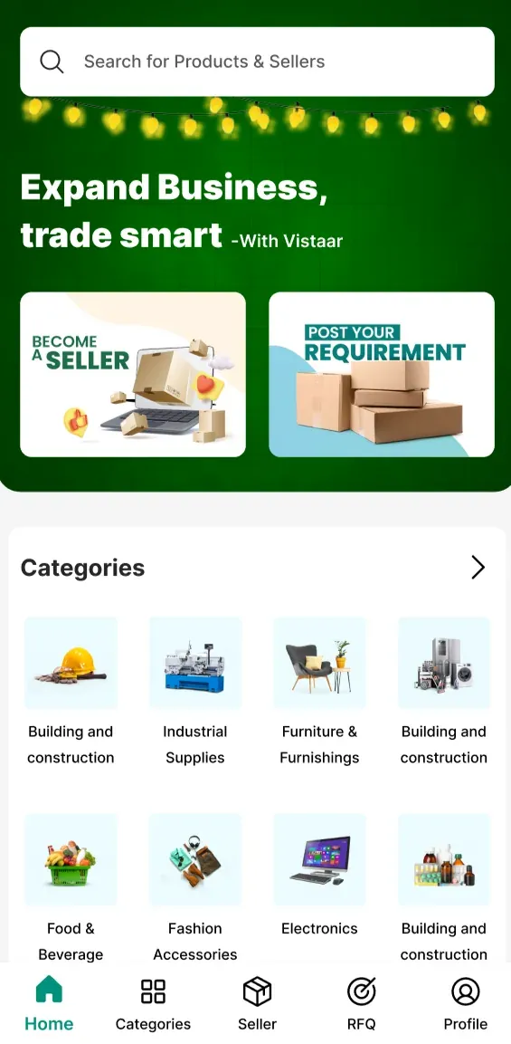 Vistaar Trade app, 1 of 4