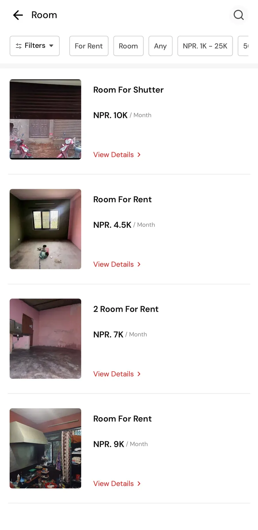 RentsNepal app, 2 of 4